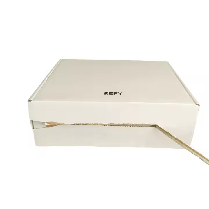 Colorful Corrugated Shipping Box for E-Commerce Self-Sealing Magnet Fold Design for Cosmetic Clothes Wigs Underwear Gifts