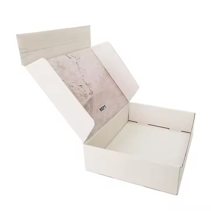 Biodegradable Corrugated Cardboard Folding Carton Custom Paper Parcel Shipping Boxes Aircraft Packaging Paper Box