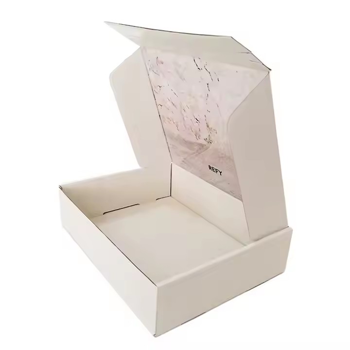 Biodegradable Corrugated Cardboard Folding Carton Custom Paper Parcel Shipping Boxes Aircraft Packaging Paper Box