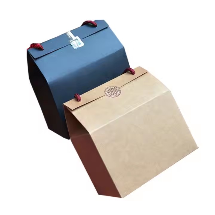 Eco-Friendly Kraft Paper Shipping Box for E-Commerce for Shopping Promotions and Gift Packaging
