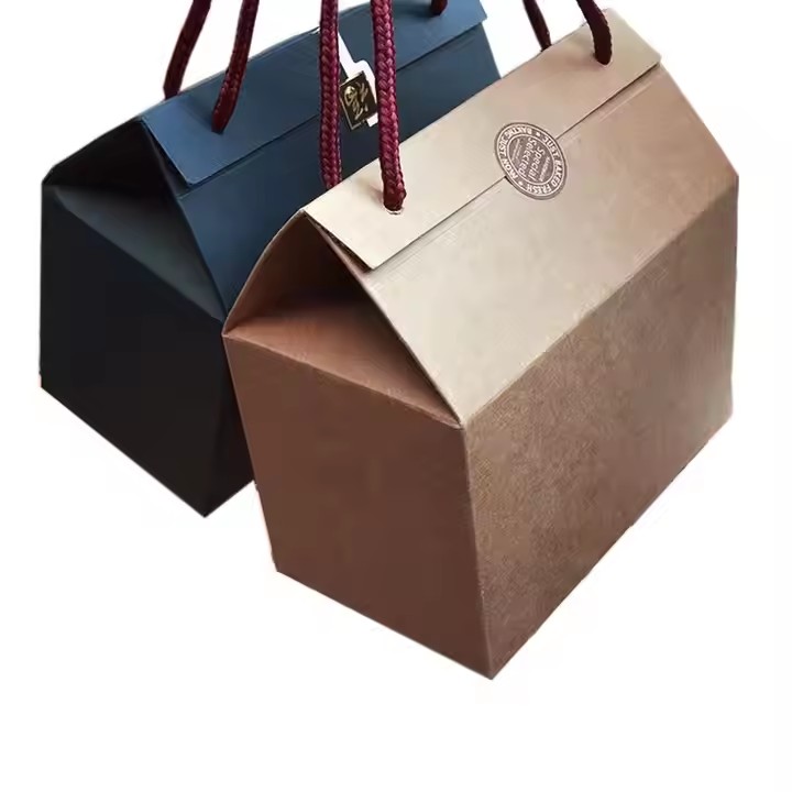 Eco-Friendly Kraft Paper Shipping Box for E-Commerce for Shopping Promotions and Gift Packaging