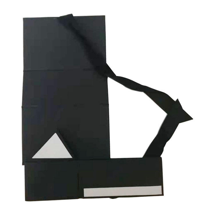 Custom Design Logo Luxury Cardboard Folding Cardboard Gift Box with Ribbon Closure Support Proofing