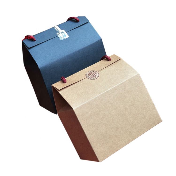 Eco-Friendly Kraft Paper Shipping Box for E-Commerce Packaging