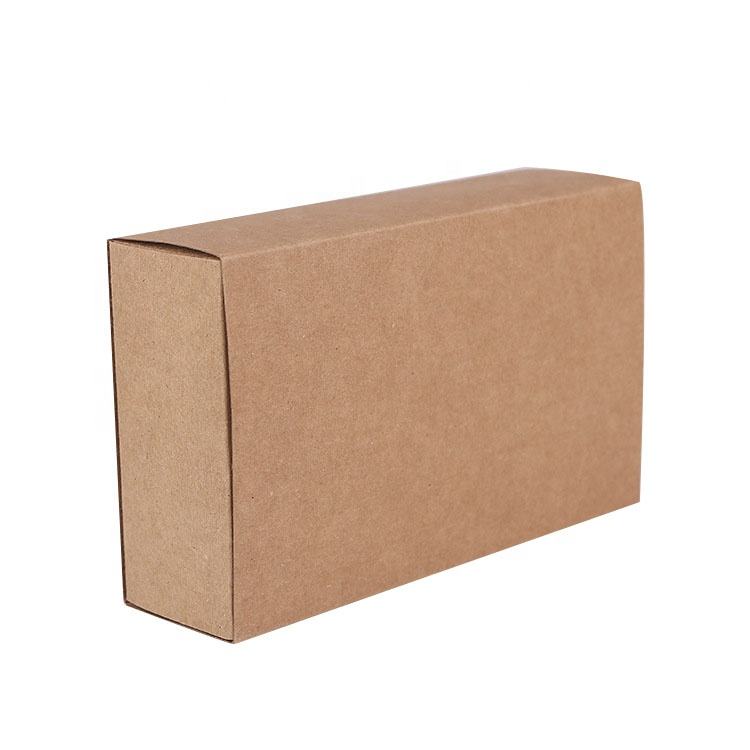 Environmental Friendly Brown Kraft Drawer Sleeve Packaging Box