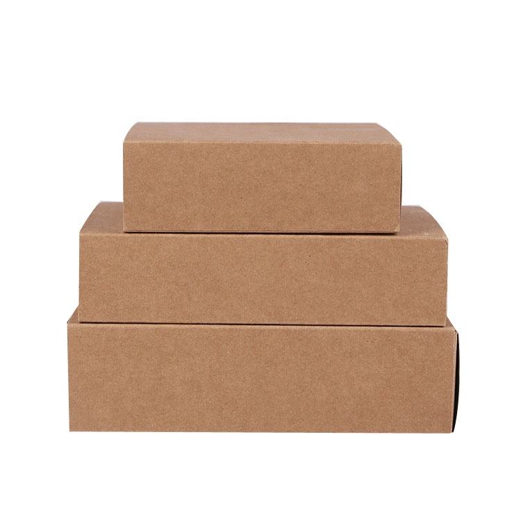 Environmental Brown Kraft Packaging Box
