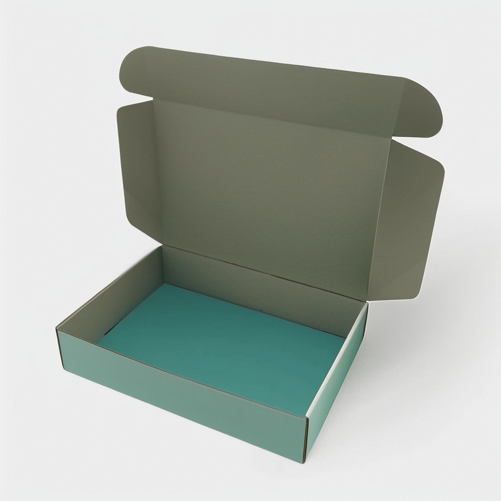 Black Corrugated Paper Shipping Boxes