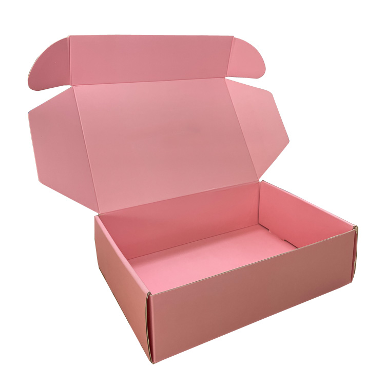 Custom Printed LOGO Mailers Folding Gift Paper Box