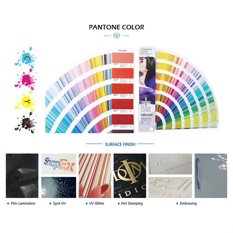 UV Customizable Foil Embossing Cosmetic Clothing Factory Mail-Order Box