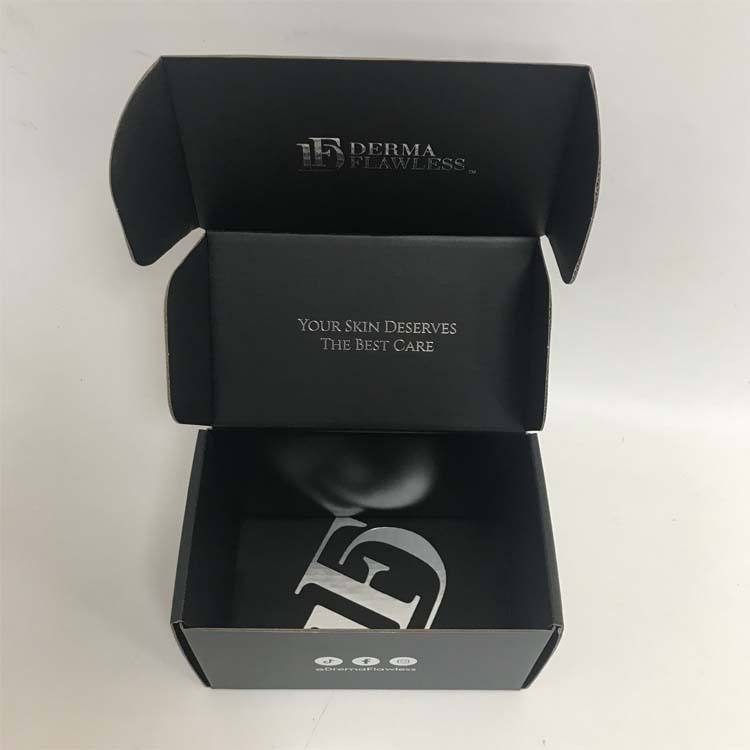 Custom Printed Logo black Cardboard Packaging Shipping Gift Box Custom Printed Logo black Cardboard Packaging Shipping Gift Box