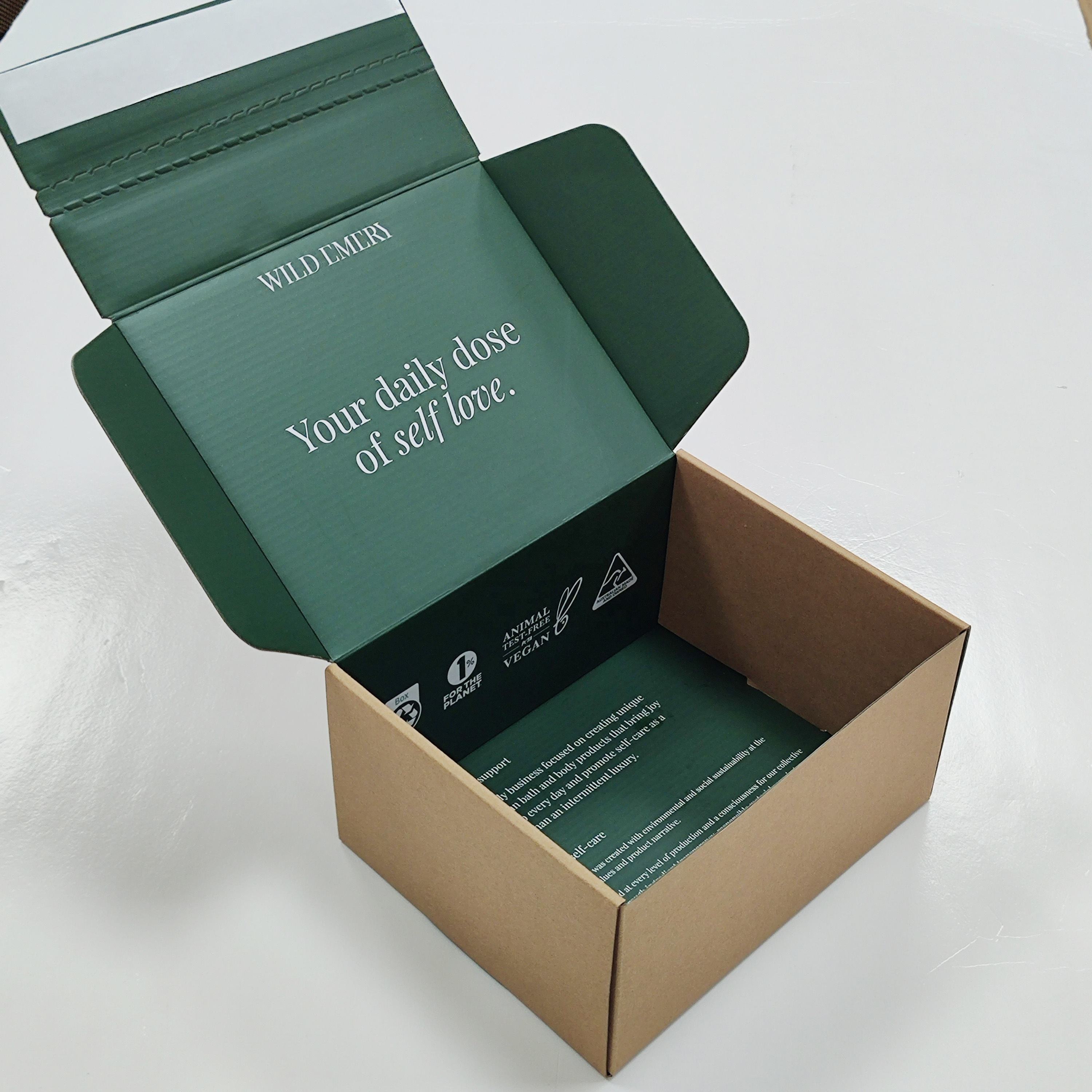 Reusable black Zipper Shipping Postal Box