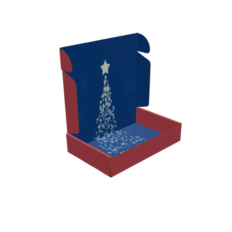 Creative Printing Christmas Shipping Post Box