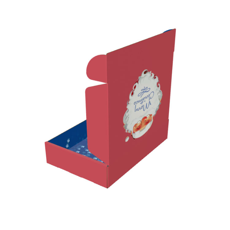 Nice Luxury Creative Printing Sturdy Folding Packaging Corrugated Shipping Post Box