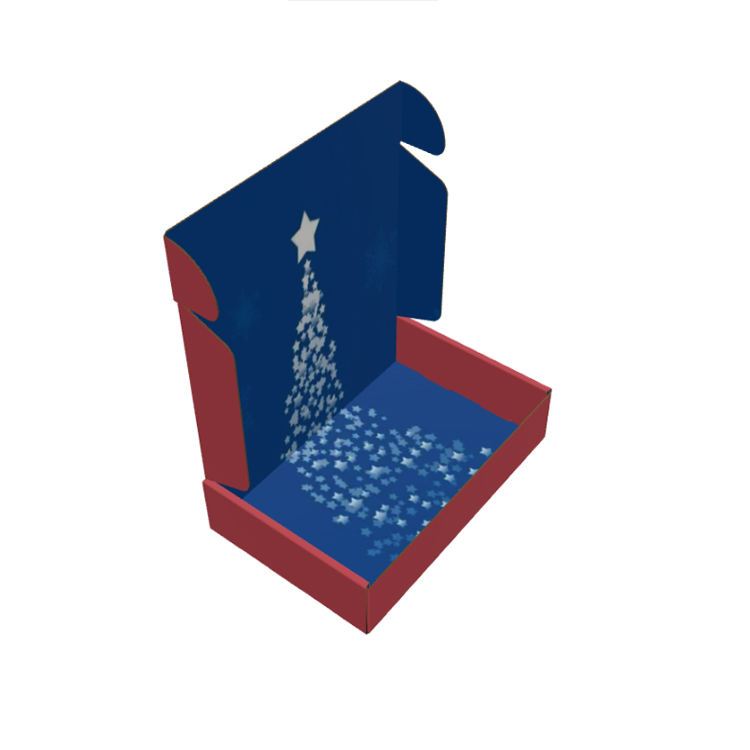 Nice Luxury Creative Printing Sturdy Folding Packaging Corrugated Shipping Post Box