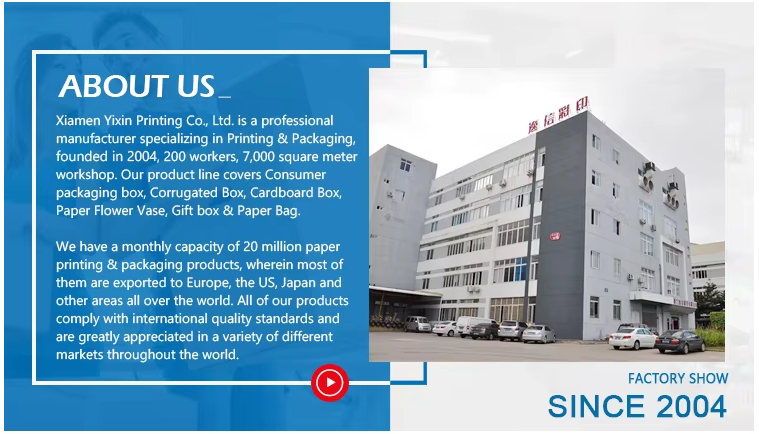 International Shipping paper Box