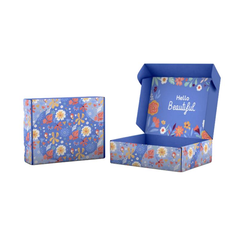 Corrugated Box with Self Sealing