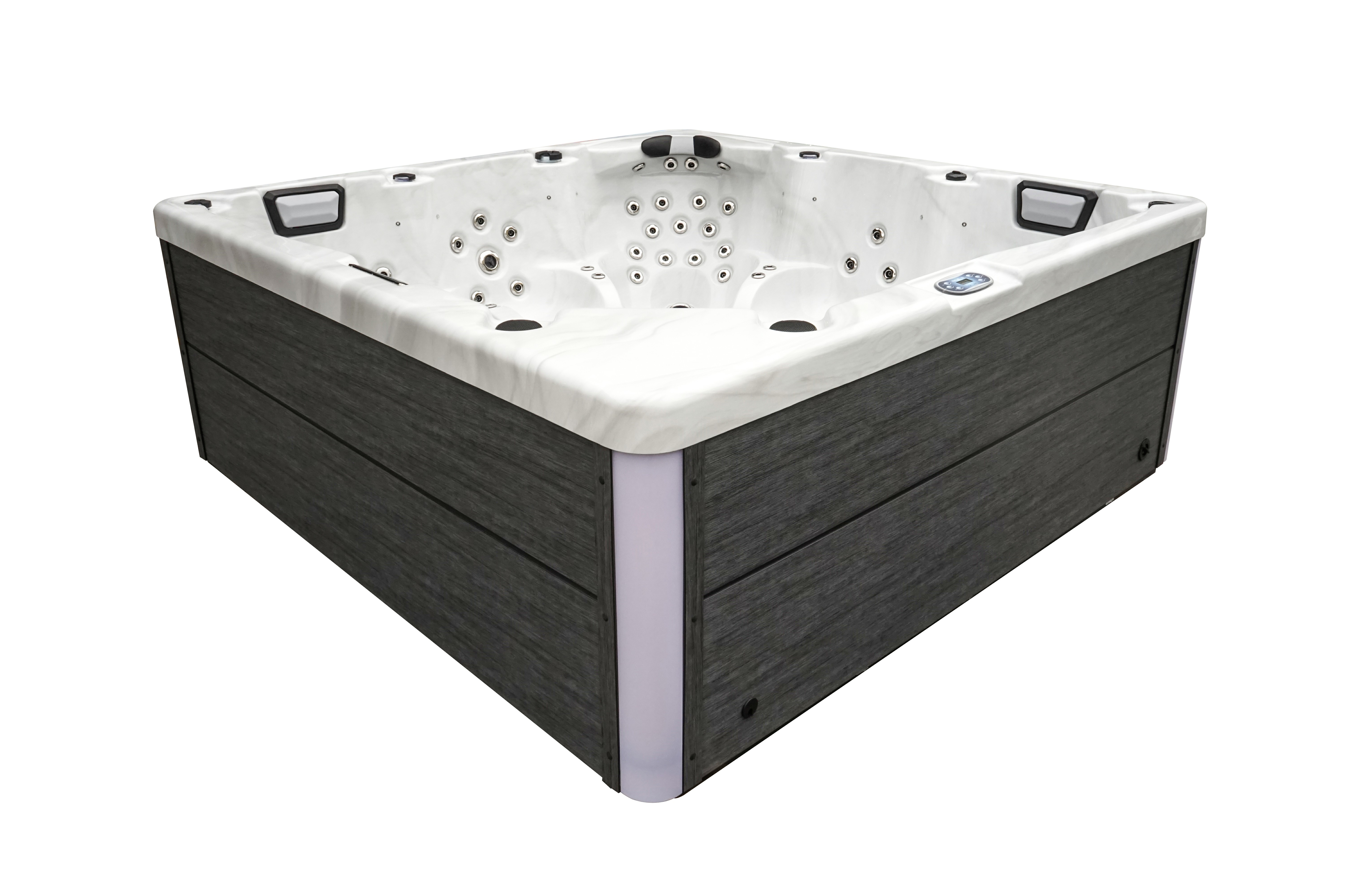 Below ground 5 person hot tubs and jacuzzi outdoor