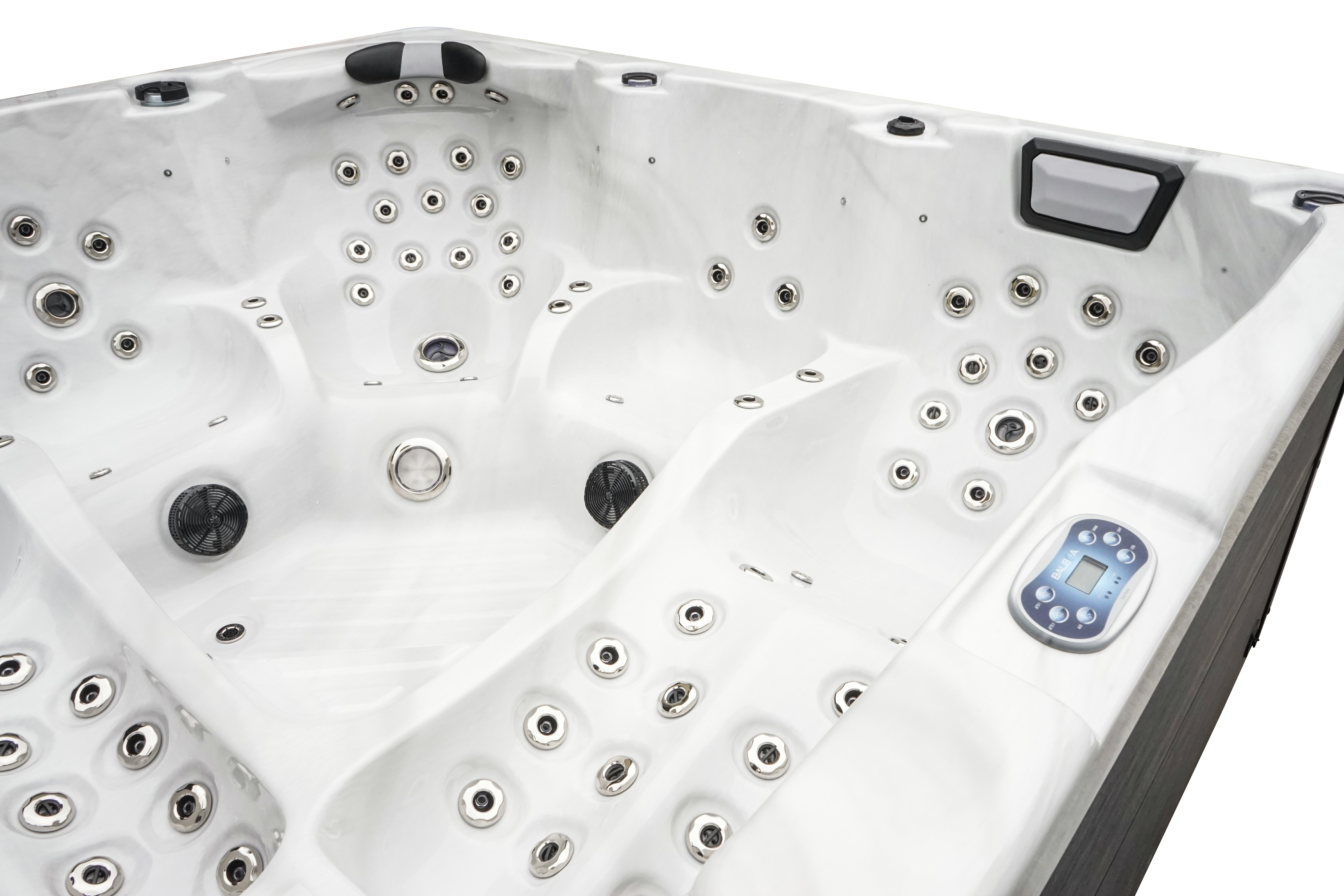 Below ground 5 person hot tubs and jacuzzi outdoor