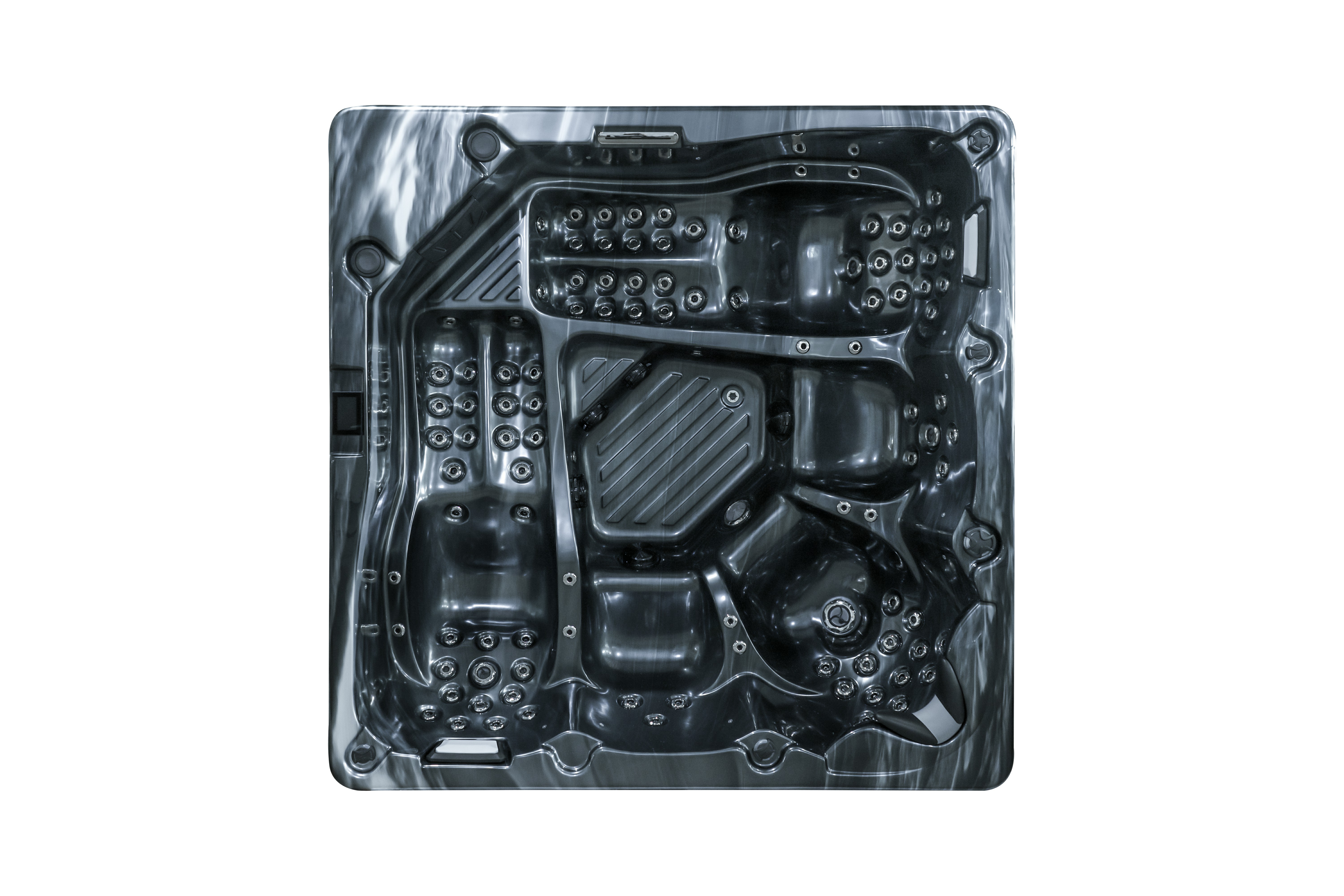 Below ground 5 person hot tubs and jacuzzi outdoor