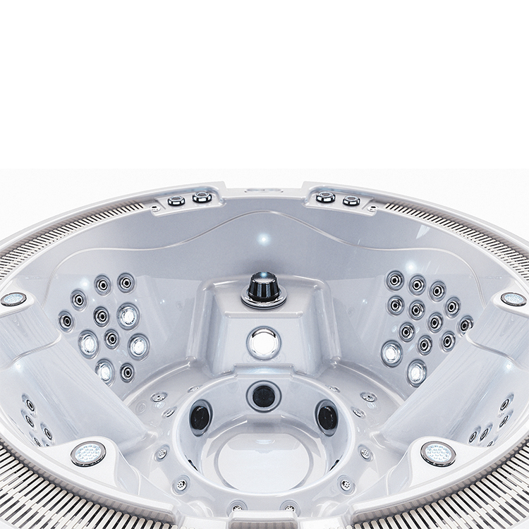 Geniss Series 5 seats hot tub round outdoor spa