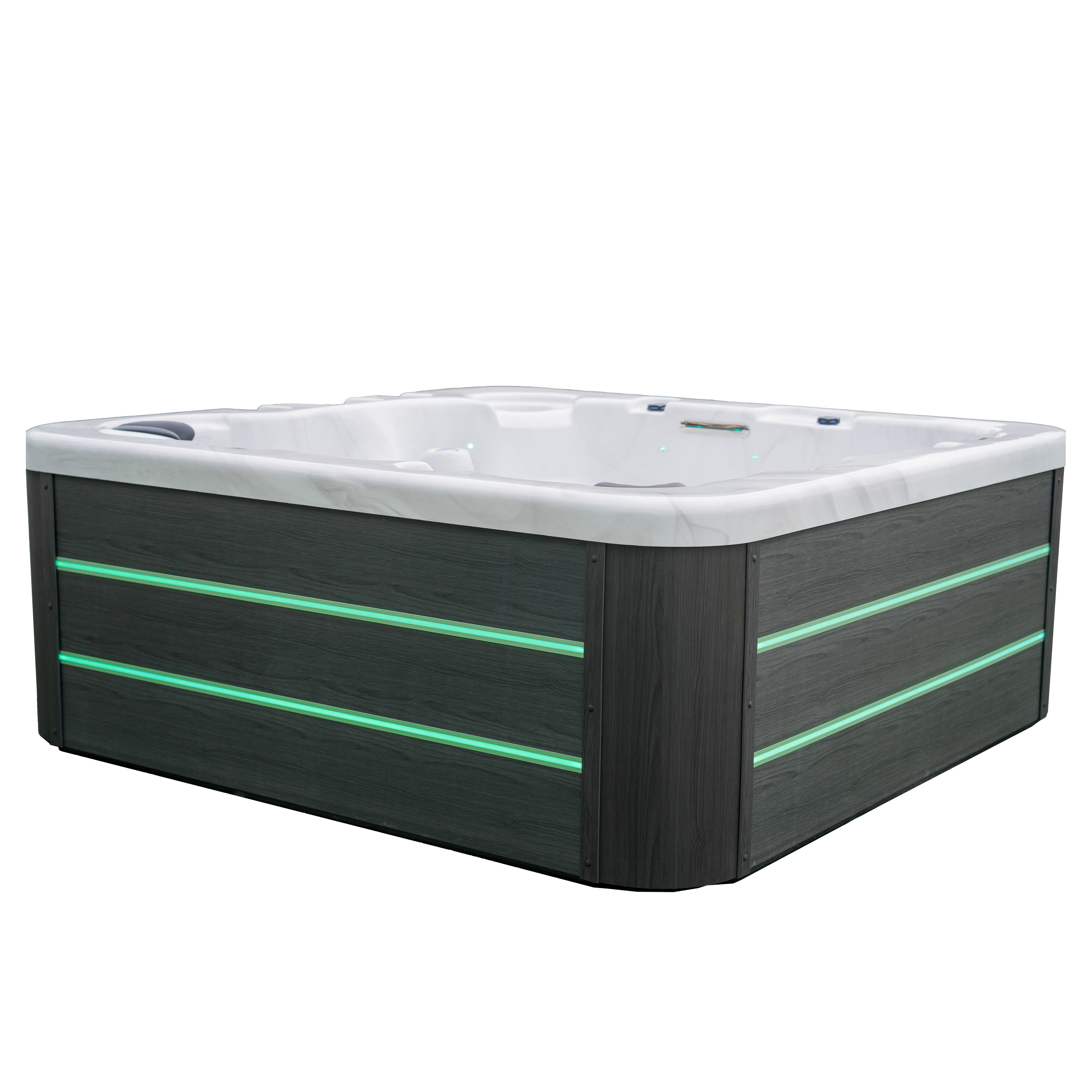 Acrylic jacuzzier tub whirlpool bathtub outdoor hot-tube