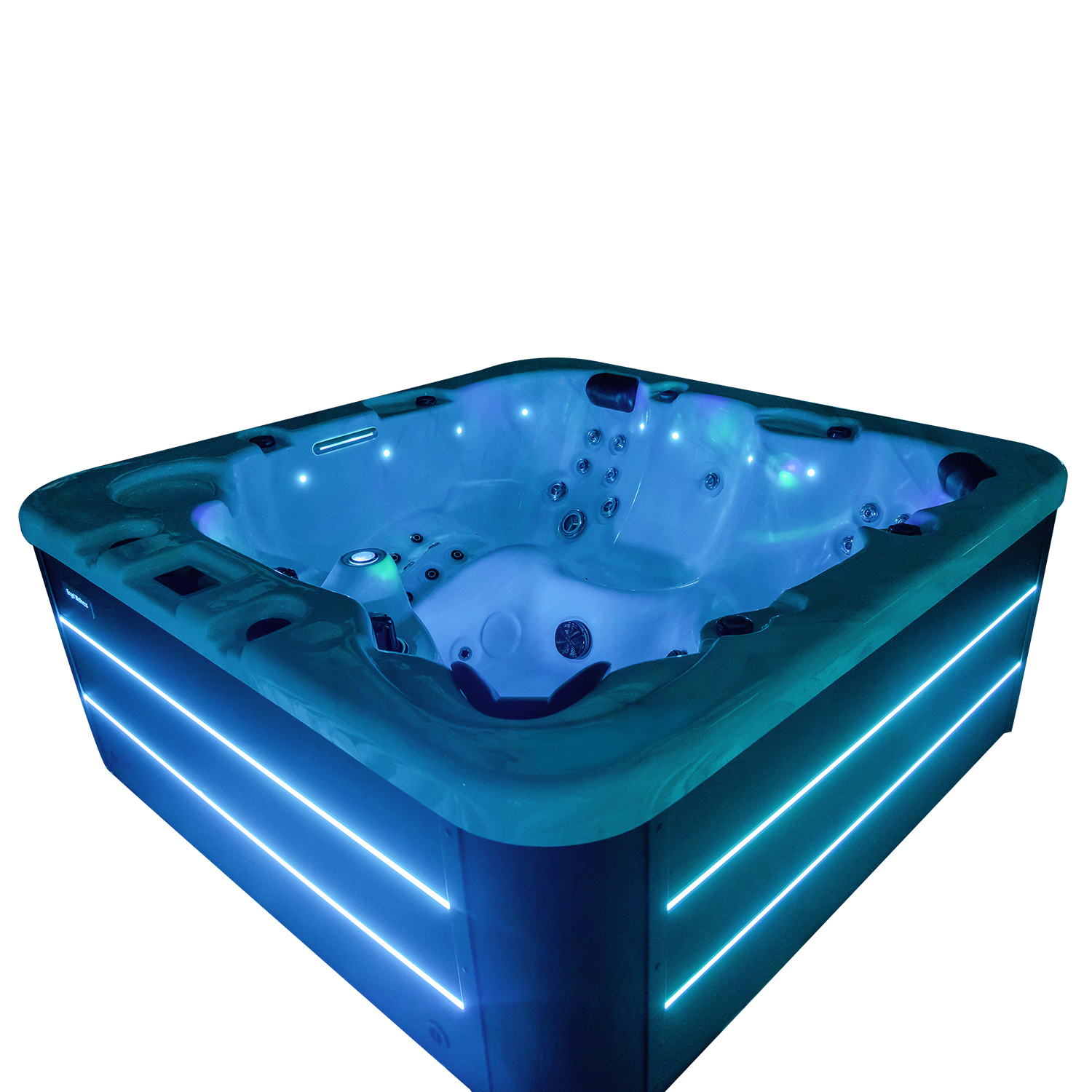 Acrylic jacuzzier tub whirlpool bathtub outdoor hot-tube