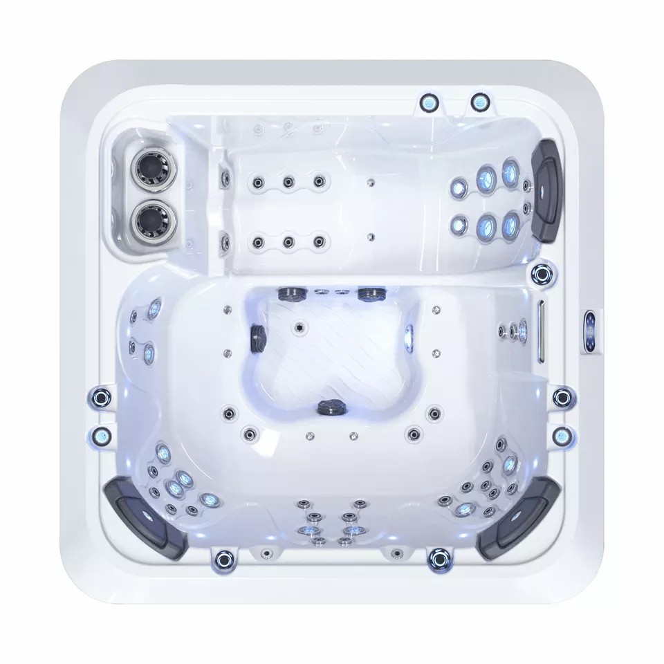 6 person massage whirlpool air tub outdoor heated spa