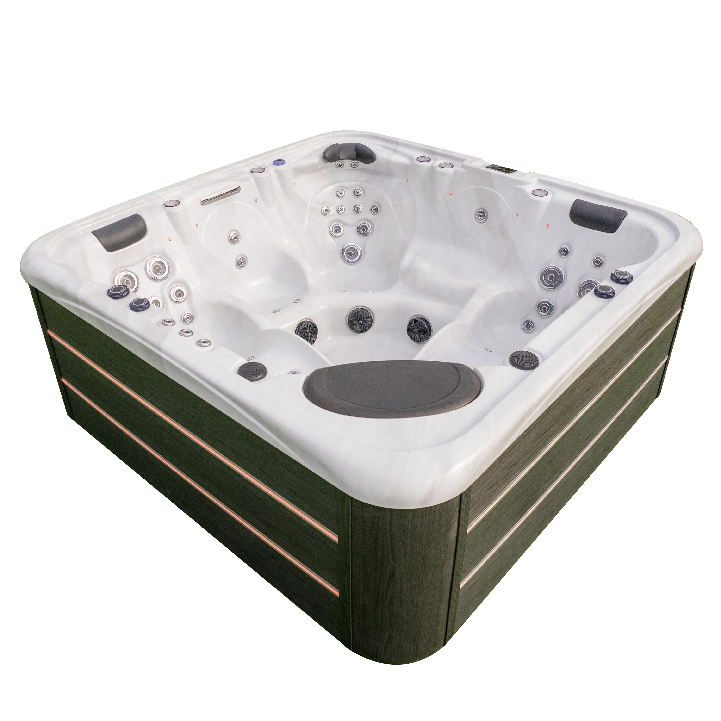 Aluminium Frame Outdoor Whirlpools Spa For Backyard