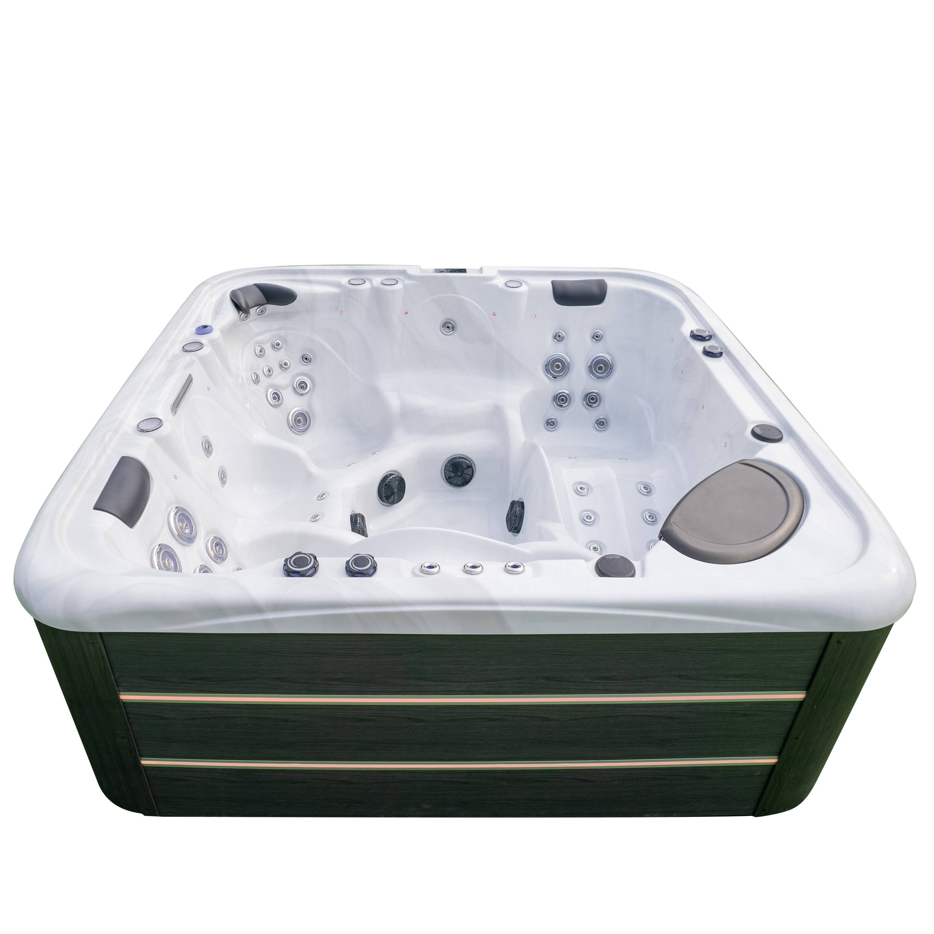 Aluminium Frame Outdoor Whirlpools Spa For Backyard