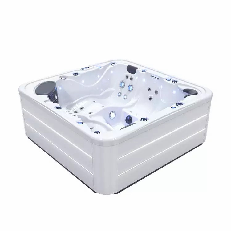 Deluxe springs jet hot tub hydrotherapy tub spa
