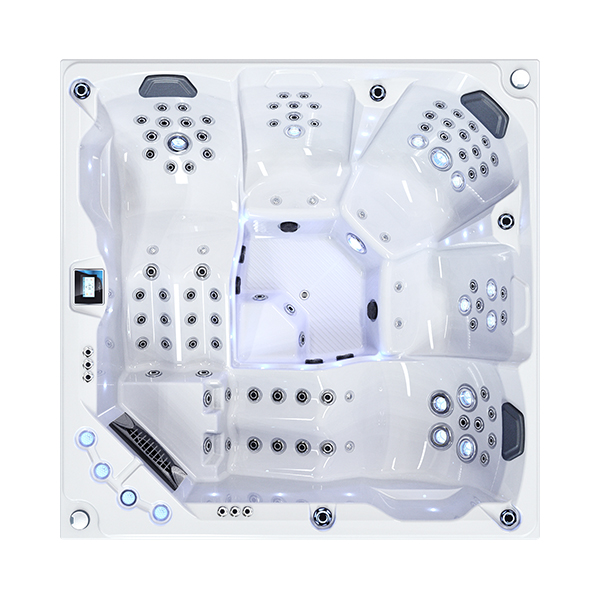 Rectangular jakuzzi backyard leisure hot tubs and pools Rectangular jakuzzi backyard leisure hot tubs and pools