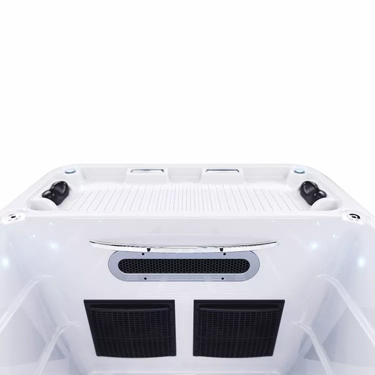 Acrylic Endless Swim Spa Hot Tub Combo