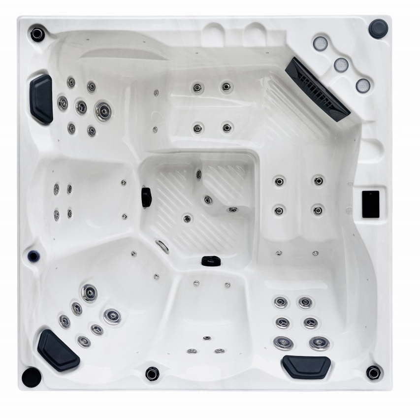 110 volt hot tub acrylic whirlpool bath with lights