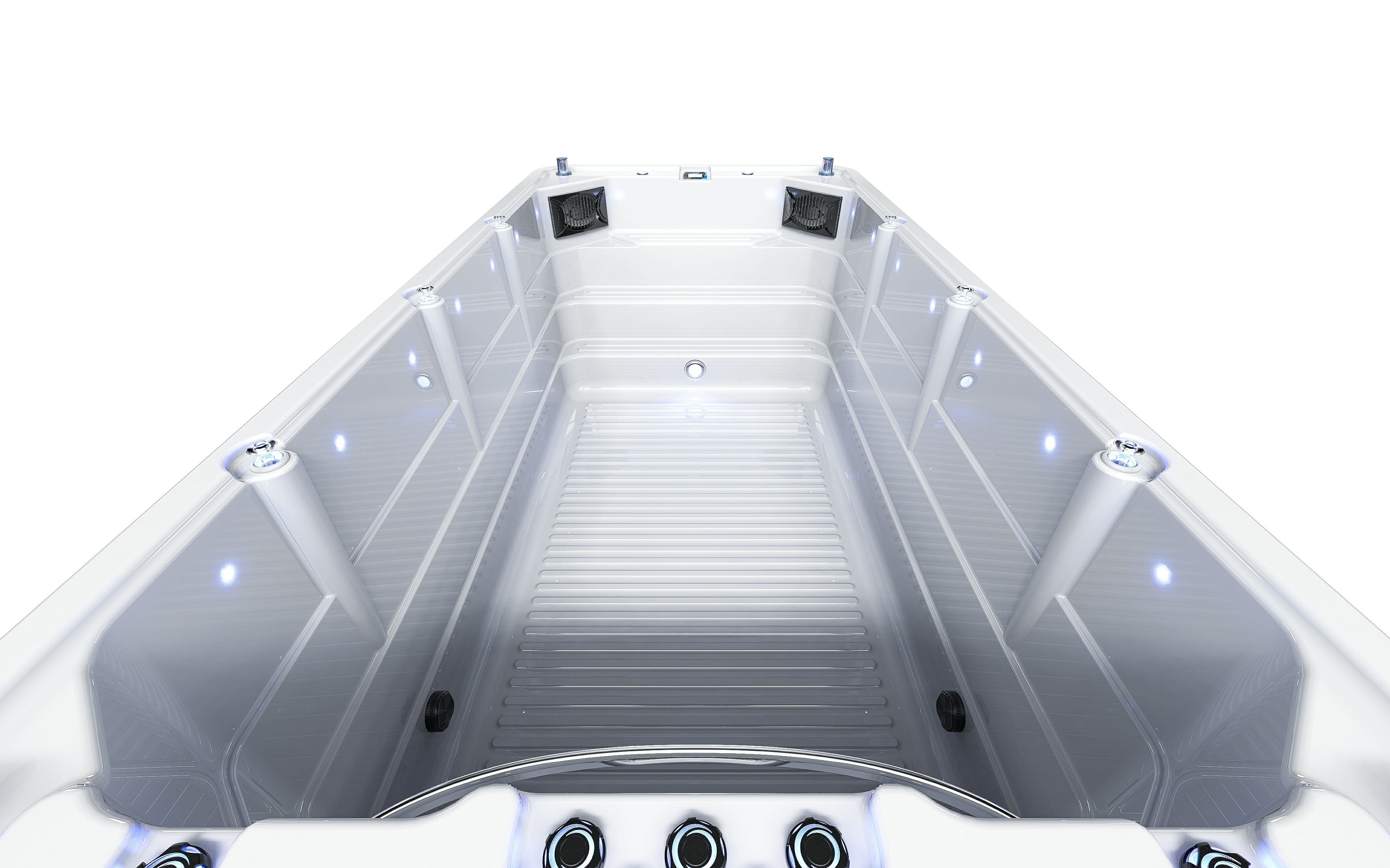 Family Backyard Above Ground Swimming Pool SPA