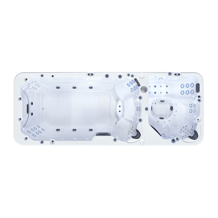 Backyard swim spa outdoor swimming pools