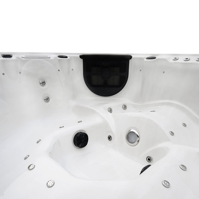 Outdoor hot tub 6 person square whirlpool hot tub spa