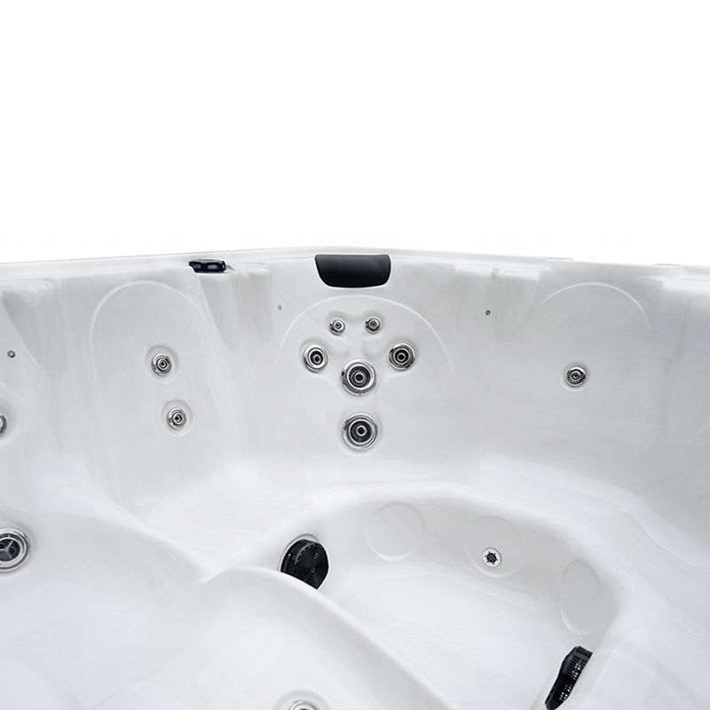 Outdoor hot tub 6 person square whirlpool hot tub spa