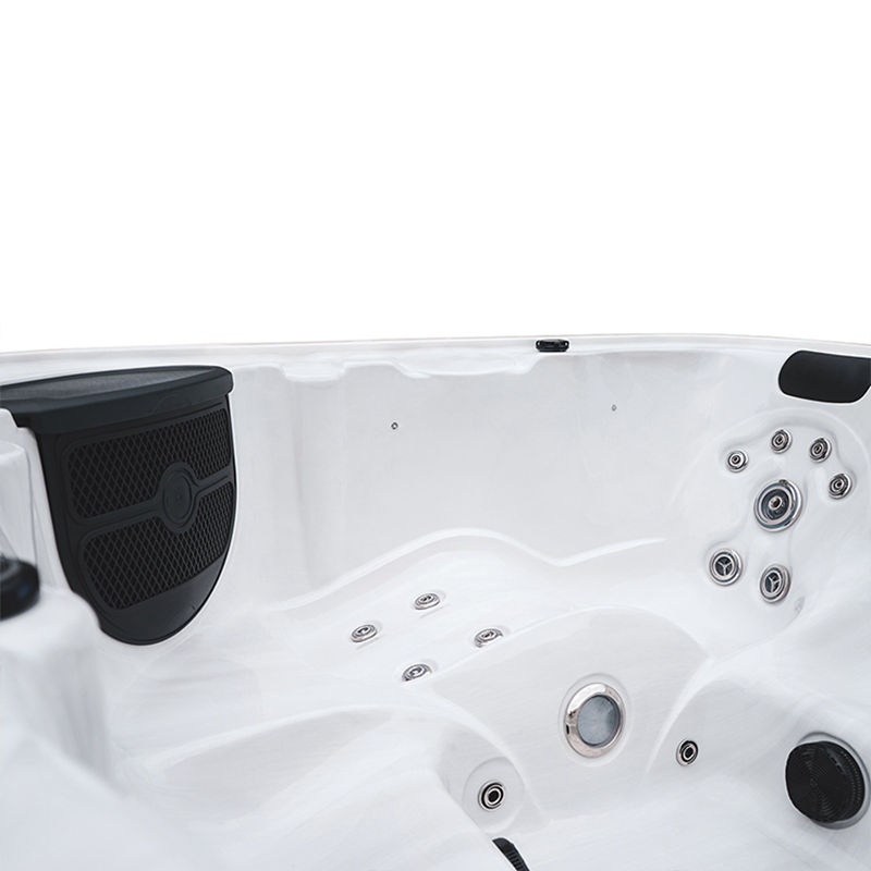 Outdoor hot tub 6 person square whirlpool hot tub spa