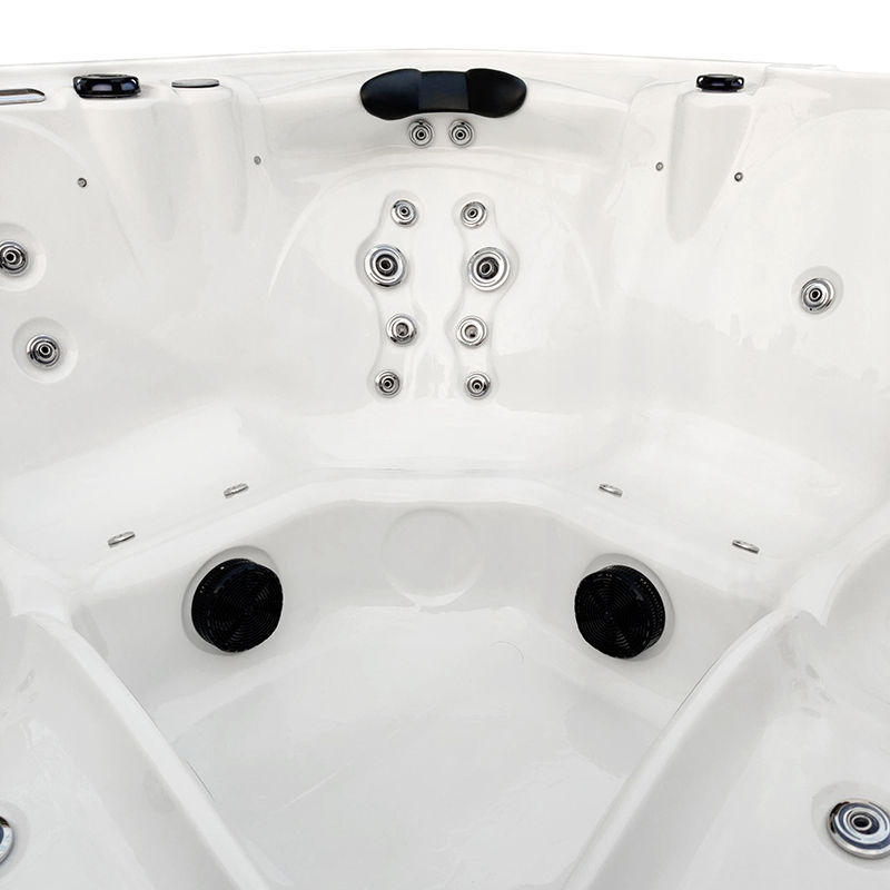 Ozone hydrotherapy rectangular outdoor spa hot tub pool