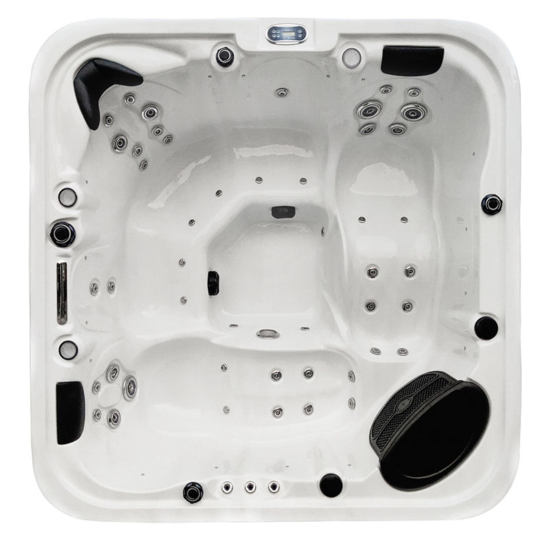 Ozone hydrotherapy rectangular outdoor spa hot tub pool