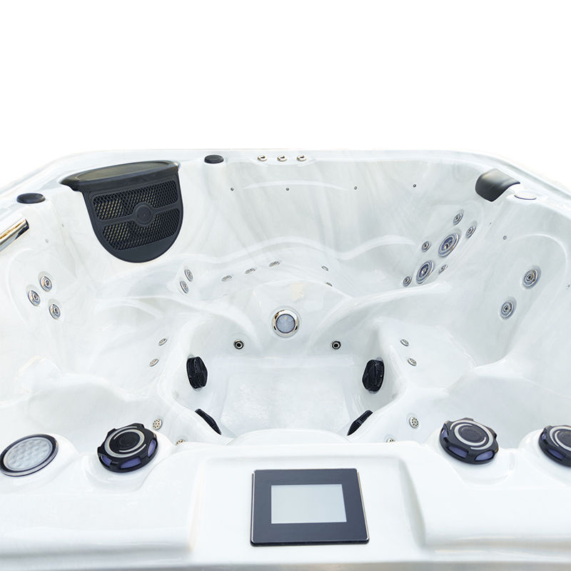 Balboa acrylic outdoor spa hot tub for relaxation