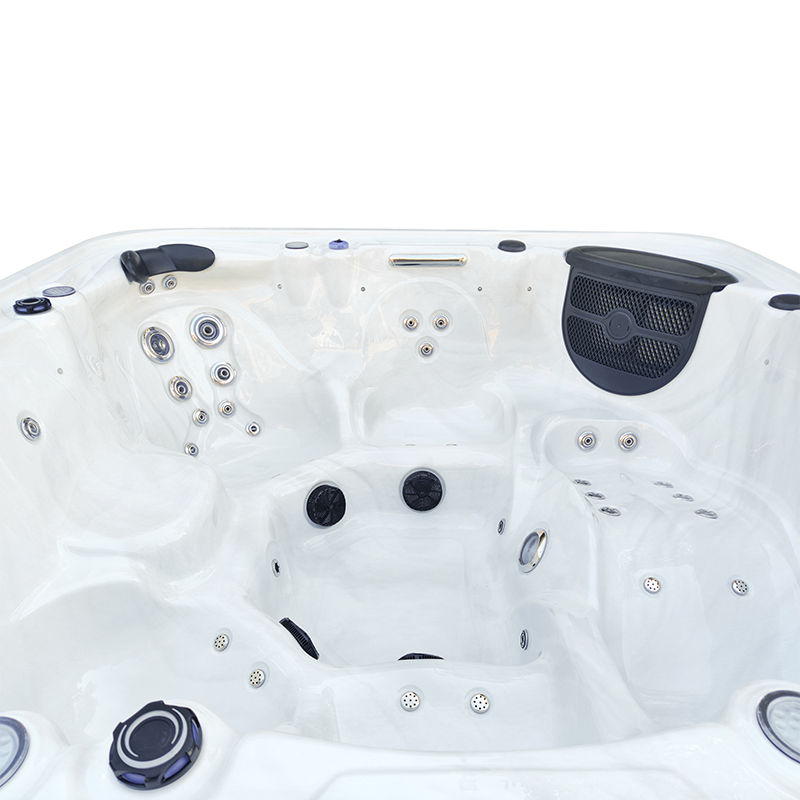 Balboa acrylic outdoor spa hot tub for relaxation