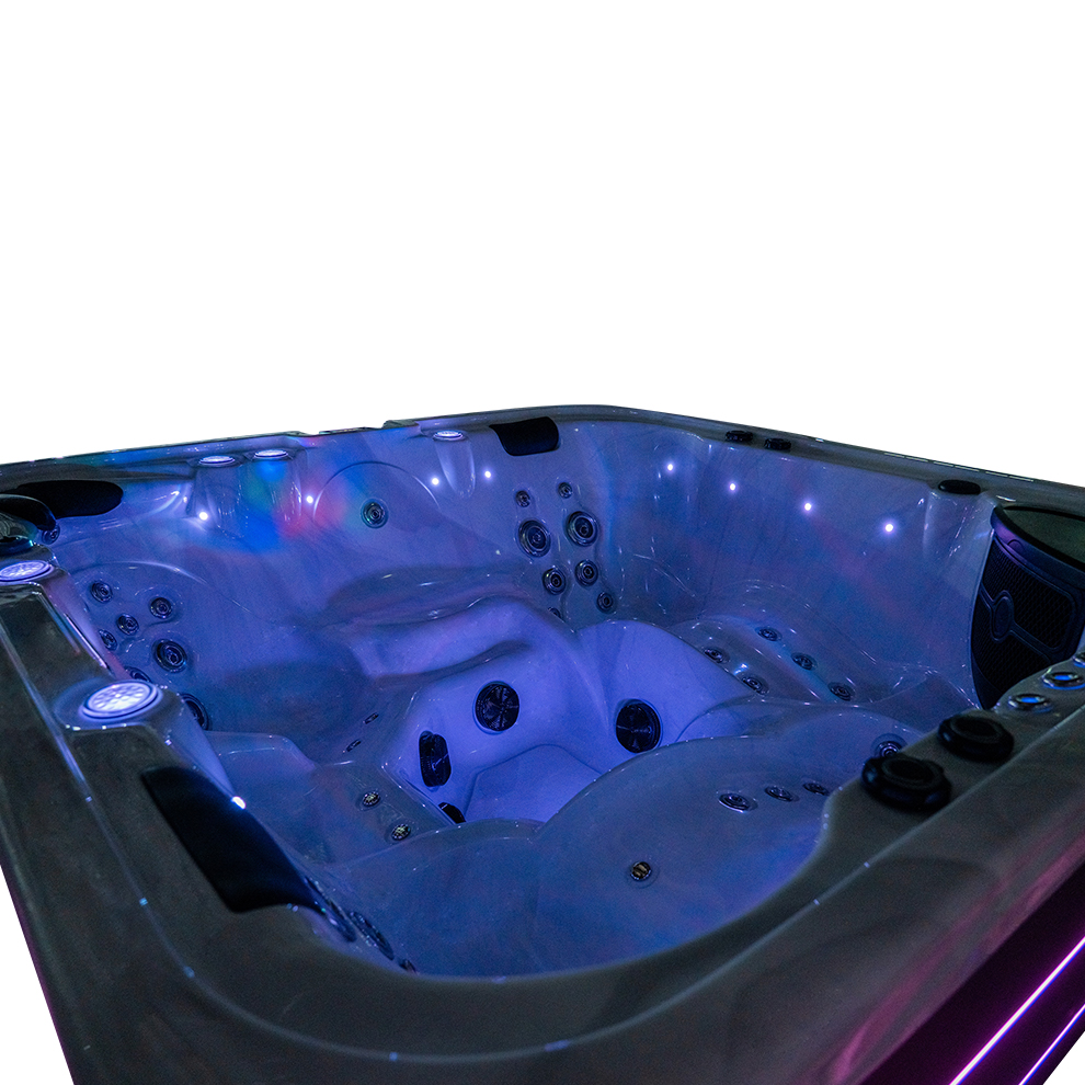 Garden Spa Hot Tub 5 Person Outdoor Spa Tub With Jets