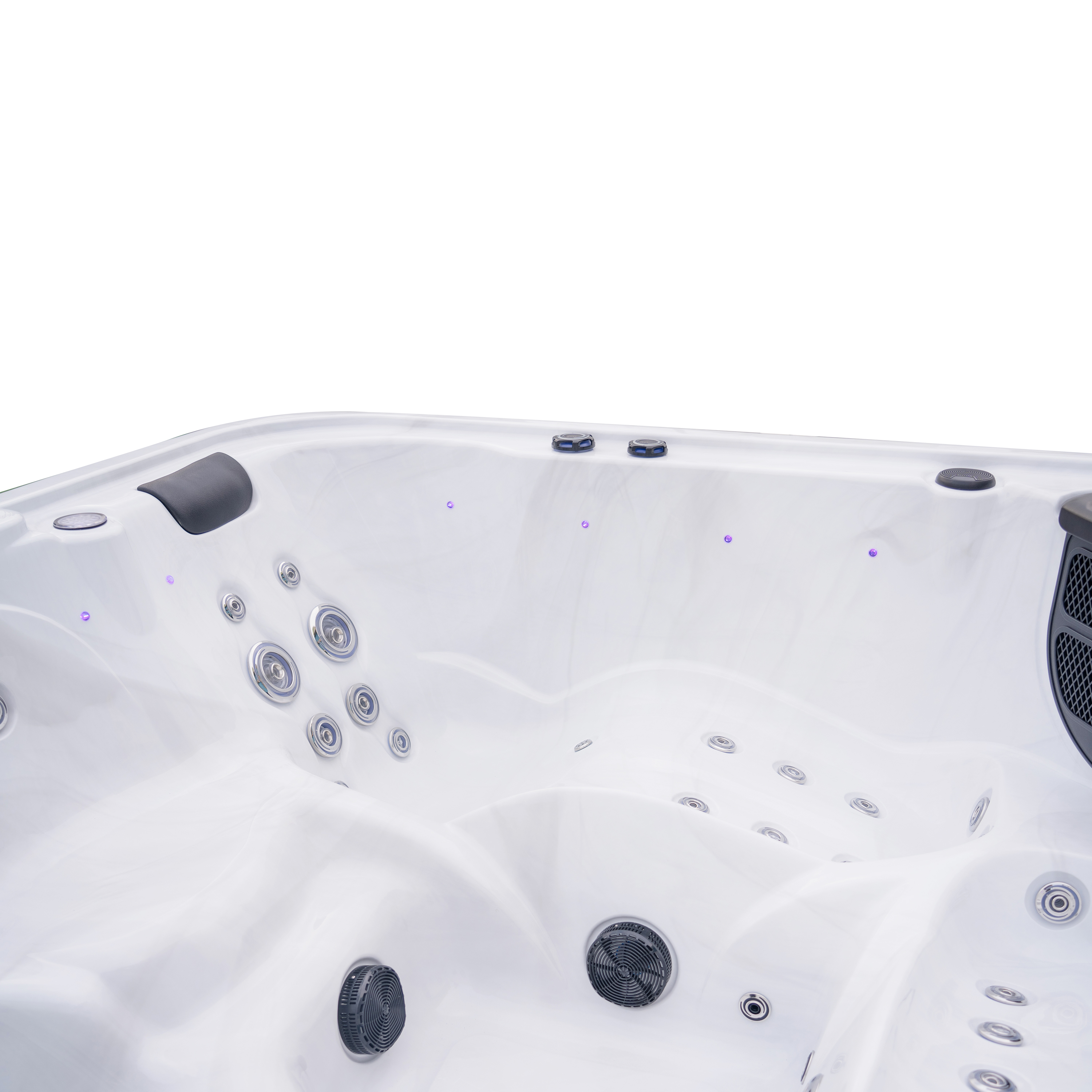 Garden Spa Hot Tub 5 Person Outdoor Spa Tub With Jets