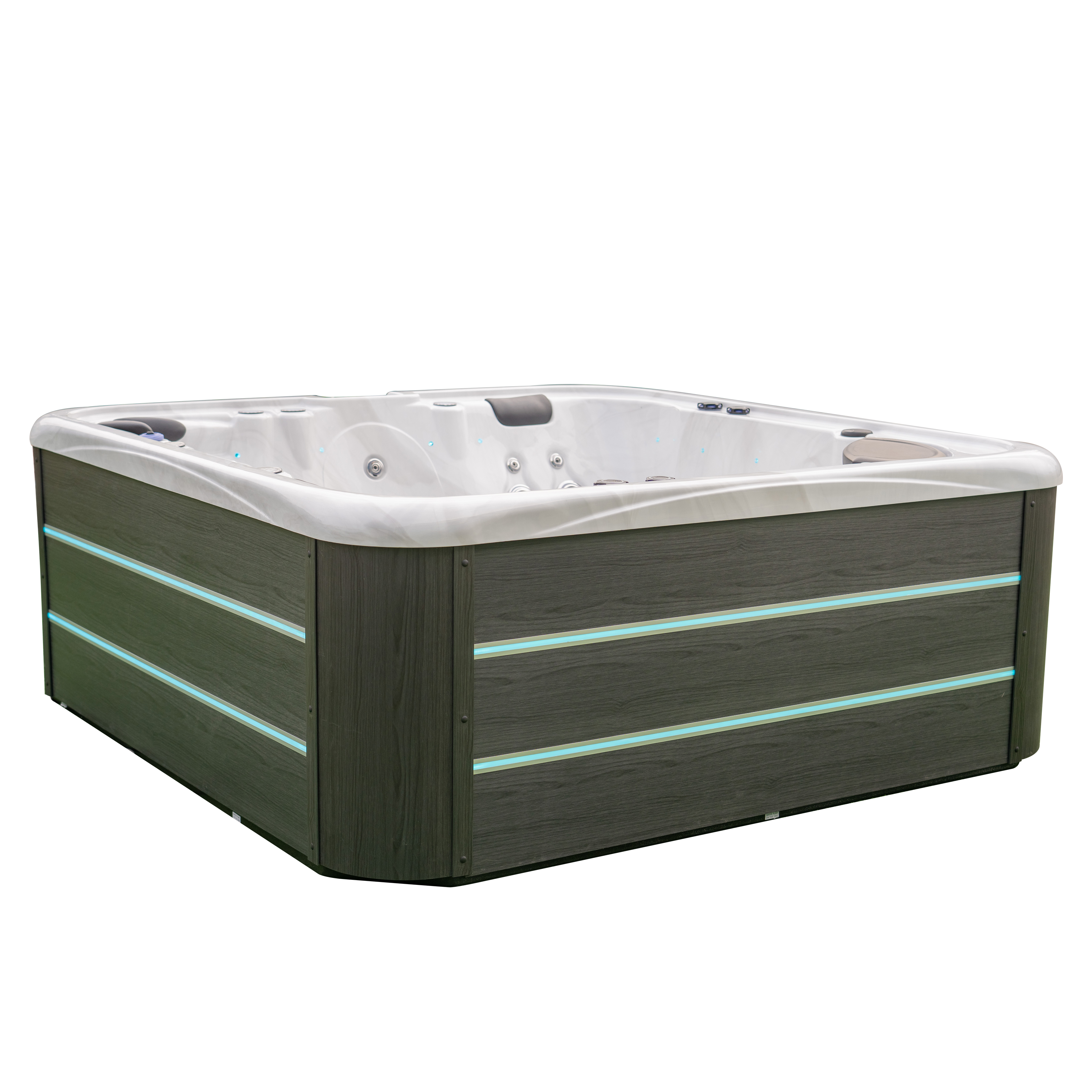 Garden Spa Hot Tub 5 Person Outdoor Spa Tub With Jets