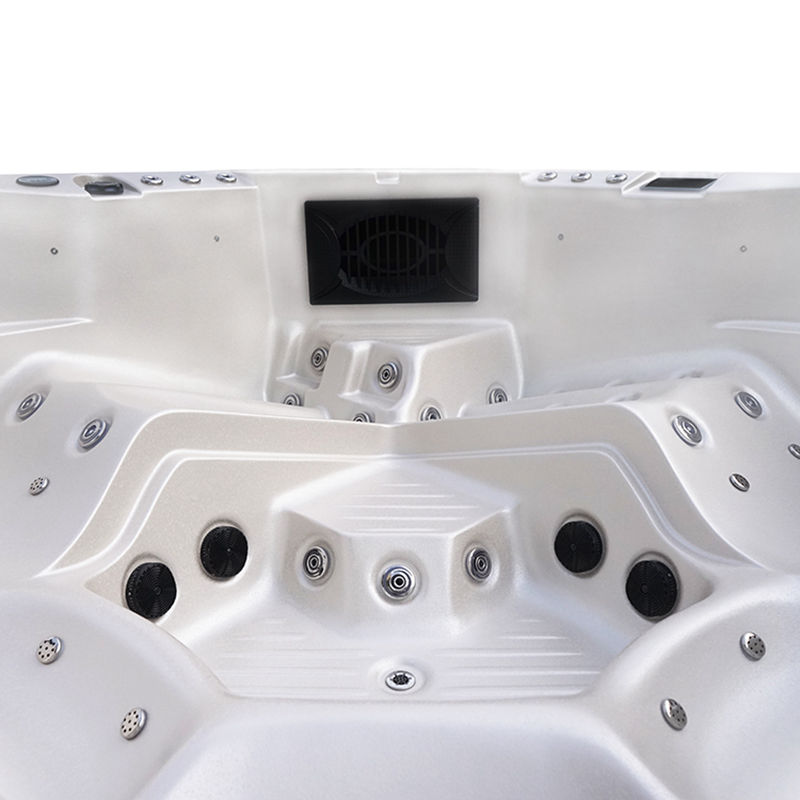 5 people Free standing outdoor bathtub whirlpool tub