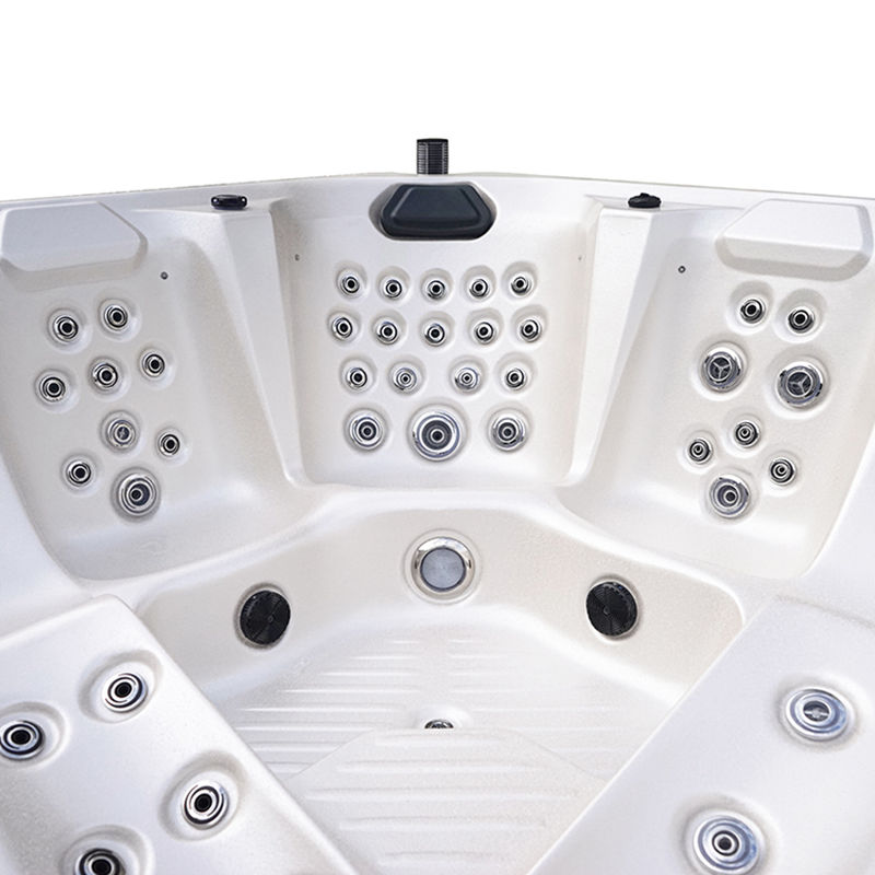 5 people Free standing outdoor bathtub whirlpool tub