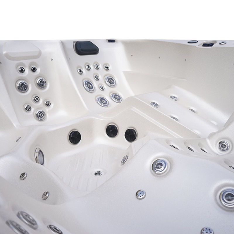 5 people Free standing outdoor bathtub whirlpool tub