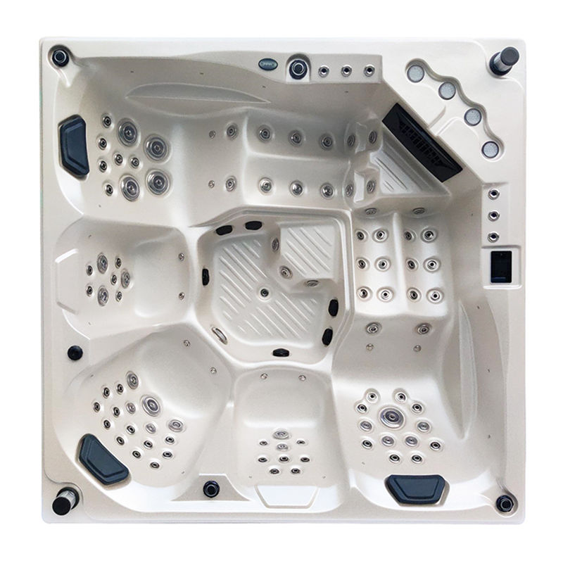 5 people Free standing outdoor bathtub whirlpool tub