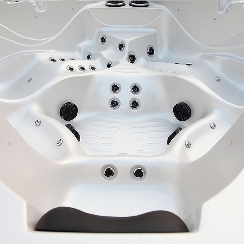 Aluminium pannel hydrojet whirlpool massage hot tub