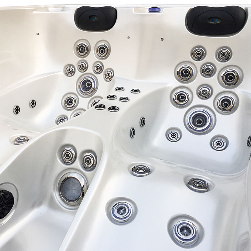 2 Person Double Lounger Whirlpool Acrylic Hot Tub